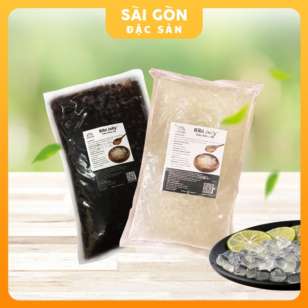 Trân Châu 3Q Bibi 2kg ( Trắng Đen )