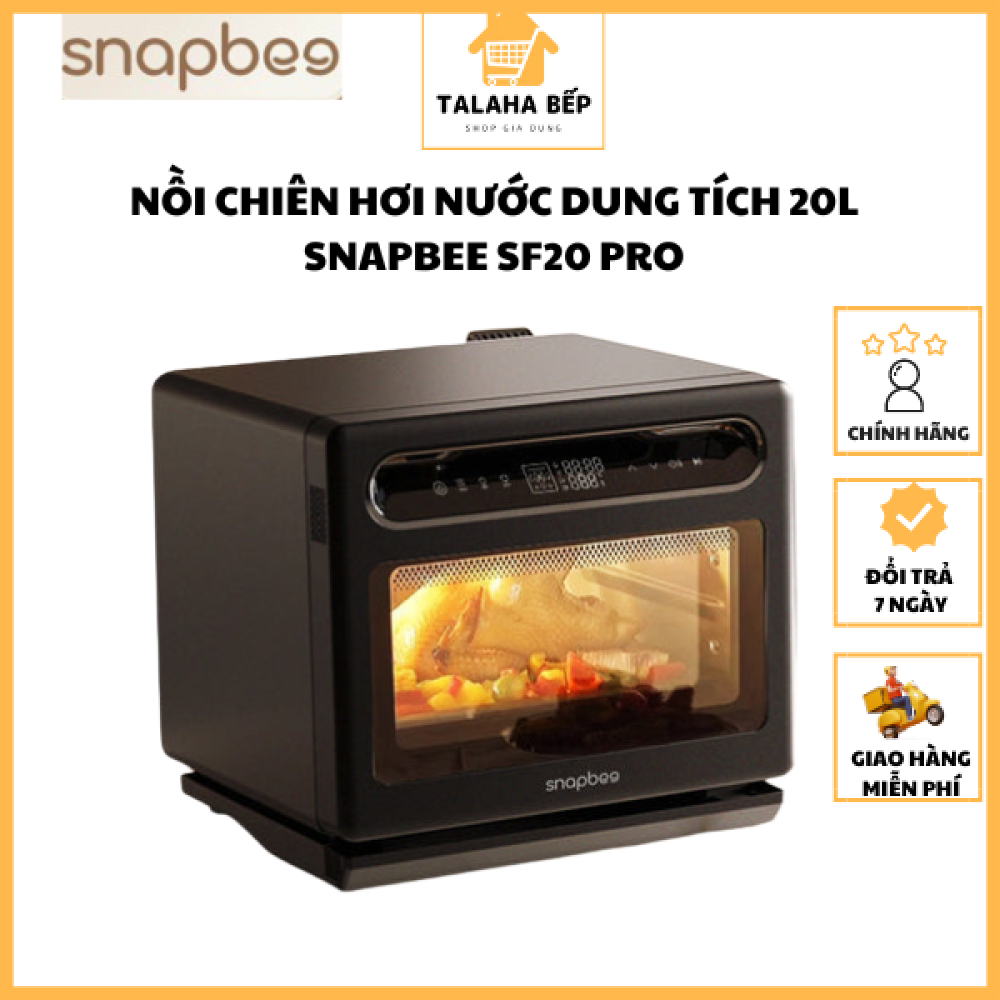 Nồi Chiên Hấp Đa Năng SnapBee SF20 PRO – Dung Tích 20 Lít – Inox 304 và 316 cao cấp Đầy đủ phụ kiện