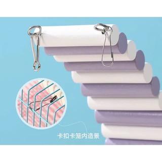 thang gỗ tạo cảnh, phân khu dành cho hamster, đuôi mập - T3 PETS SHOP