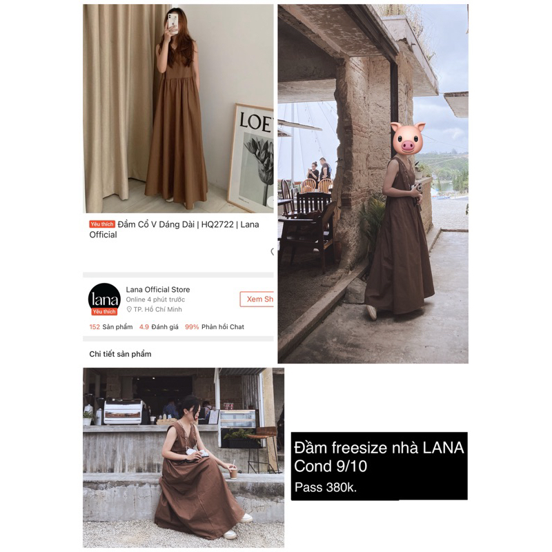 [thanh lý] pass đầm freesize nhà lana.official.store