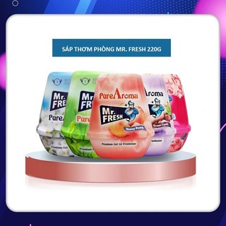 Sáp thơm phòng khử mùi PureAroma Mr. Fresh Korea 220g (10 Hương thơm mới)