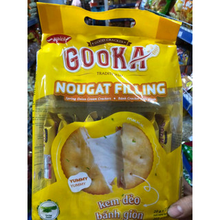 Bánh Cracker Kem Dẻo Gooka Bibica Bịch 260g (20gx13 gói)