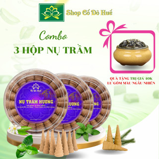 [TẶNG LƯ XÔNG] Combo 3 Hộp Nụ Trầm Hương Shop Cố Đô Huế, Nụ Trầm Hương Sạch Giá Tận Xưởng, Nụ Trầm Giá Tốt