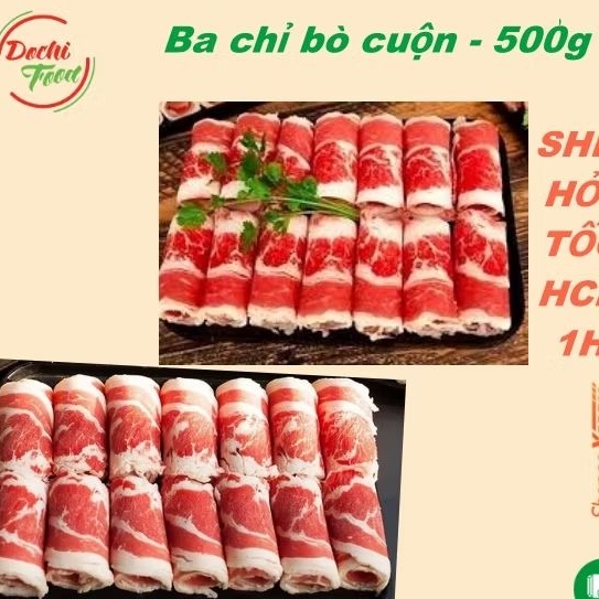 Ba chỉ bò Mỹ Excel 500g - HCM