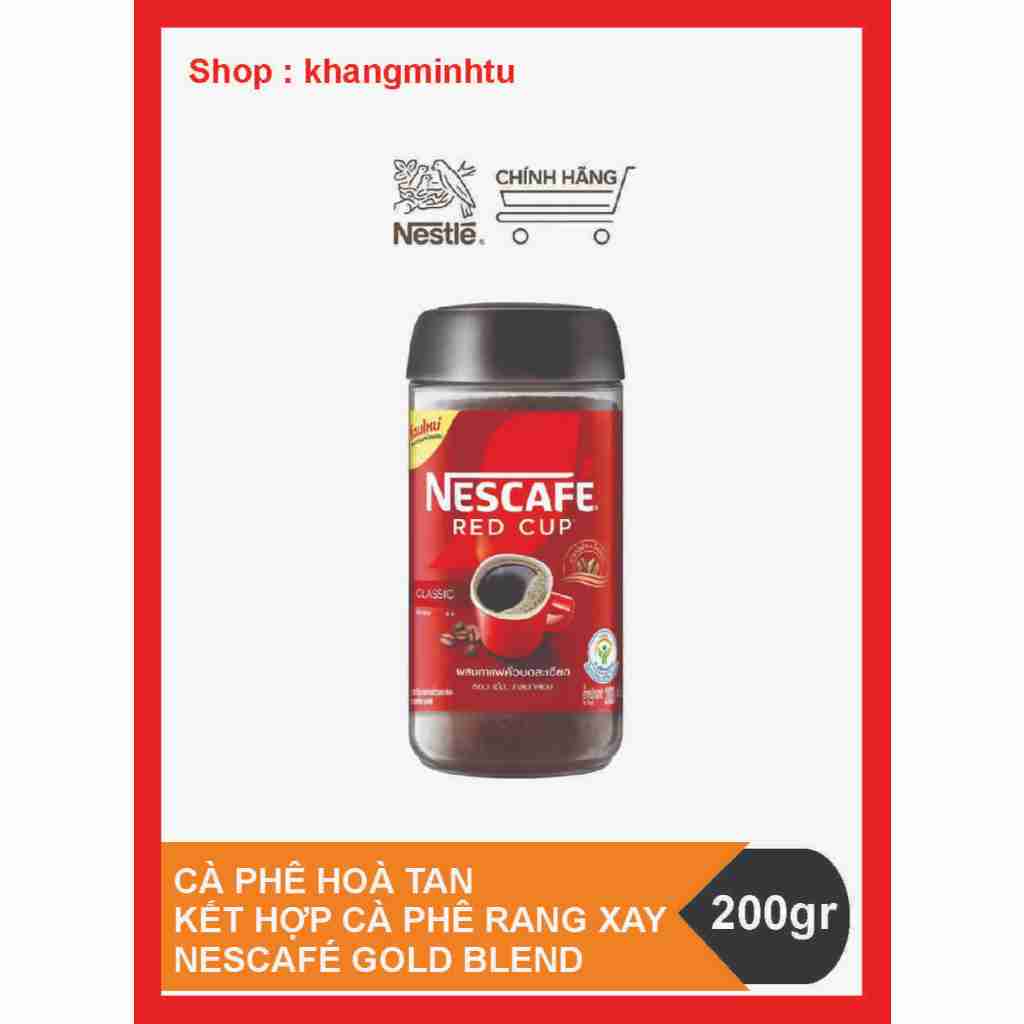 Cà phê Nescafé Red Cup (200g) Malaysia - Nestle