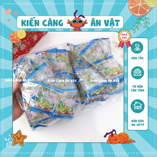 Bịch 20 Gói Thạch Dừa Miền Bắc, Thạch Rau Câu Đồ Ăn Vặt tuổi thơ, đồ ăn vặt cổng trường