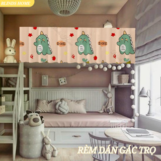 Rèm dán 1 LỚP che phủ gác trọ, rèm dán ban công phòng trọ Blinds Home sử dụng tiện lợi mẫu Độc Quyền