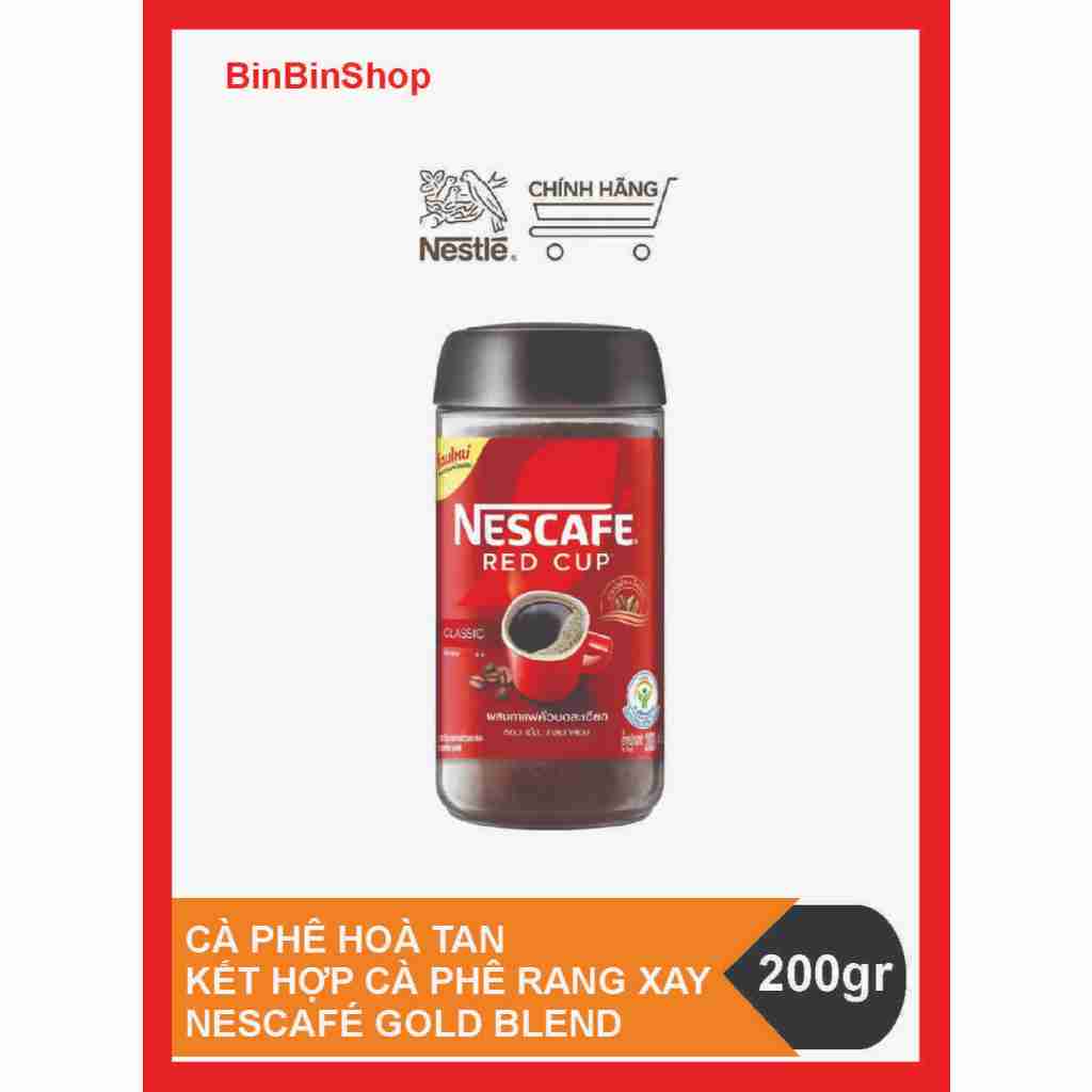 Cà phê Nescafé Red Cup (200g) Malaysia - Nestle