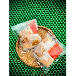 10 Bịch(500g) Bánh Tráng Phơi Sương Muối Tôm Nhuyễn Ớt Rim Dầu Tỏi Hành Phi Kèm Tắc      Kèm Tắc