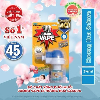 Bộ Máy Đuổi Muỗi Jumbo Hương Sakura Và Hương LiLy
