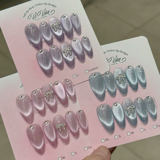 Nail box mắt mèo đầu móng siêu sáng tôn da