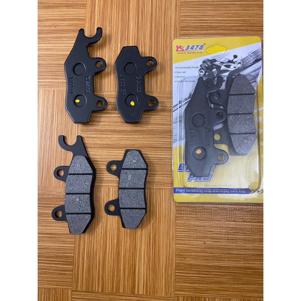 Má phanh Kawasaki NINJA 250/400 Z250SL Z300/400 EX300 trước sau