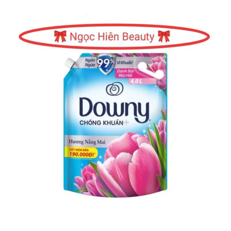 Nước xả vải DOWNY túi 4L hương Nắng Mai
