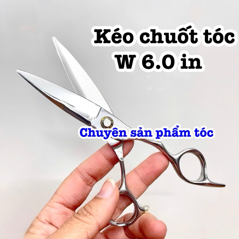 ✅Kéo Chuốt Tóc Cao Cấp W 6.0 in Thép Nhật S440C Độ Cứng Trên 62HRC Kích Thước 6 Inch