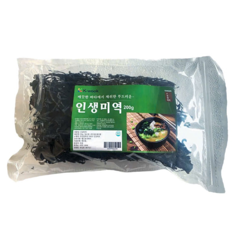 RONG BIỂN KHÔ NẤU CANH K-WOOK GÓI 200G