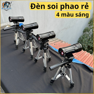 Đèn Soi Phao Câu Đài Đem 4 Màu Chống Nước Pin Siêu Bền Tặng Kèm Chân Và Sạc giá ưu đãi