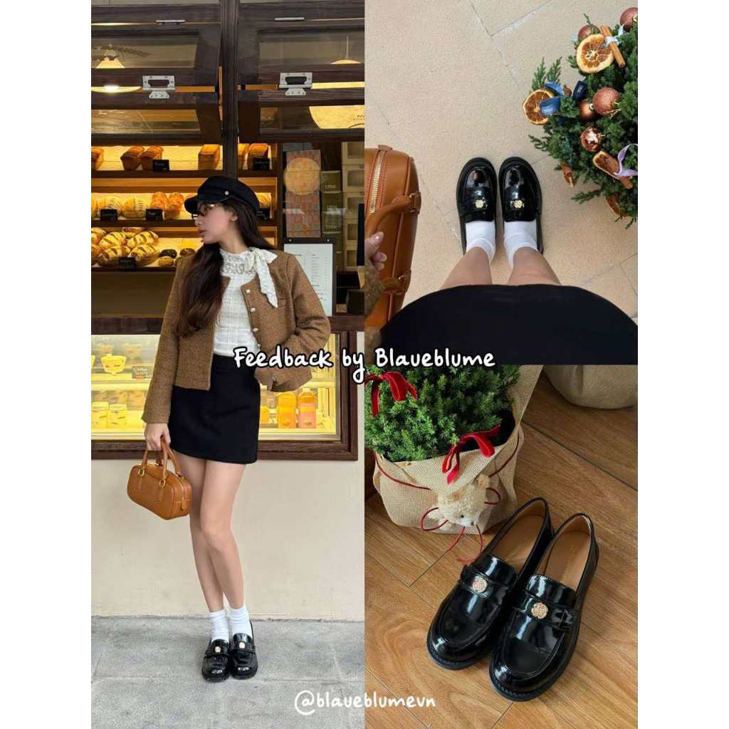 𝐁𝐥𝐚𝐮𝐞𝐁𝐥𝐮𝐦𝐞🦋 Loafer charm hoa