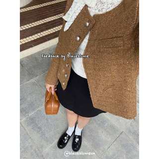 𝐁𝐥𝐚𝐮𝐞𝐁𝐥𝐮𝐦𝐞🦋 Loafer charm hoa