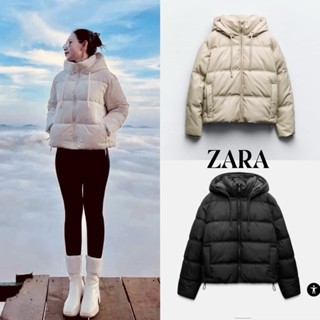 (Hàng sẵn) Áo phao béo nữ Z.R có mũ, dây rút nguyên chip 3 lớp dù kháng nước hot hit 2025 kèm ảnh thật