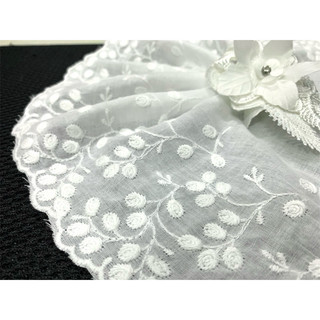 Ren vải Kate 15cm màu trắng đục.