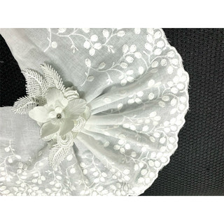Ren vải Kate 15cm màu trắng đục.