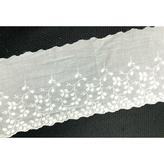 Ren vải Kate 15cm màu trắng đục.