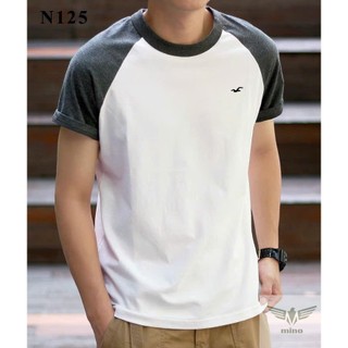 Áo Thun Nam A&F Basic Cotton Cao Cấp | Vải Thun Mỹ Mềm Mịn Đặc Biệt | Ngắn Tay/Mùa Hè | Logo Thêu Nổi