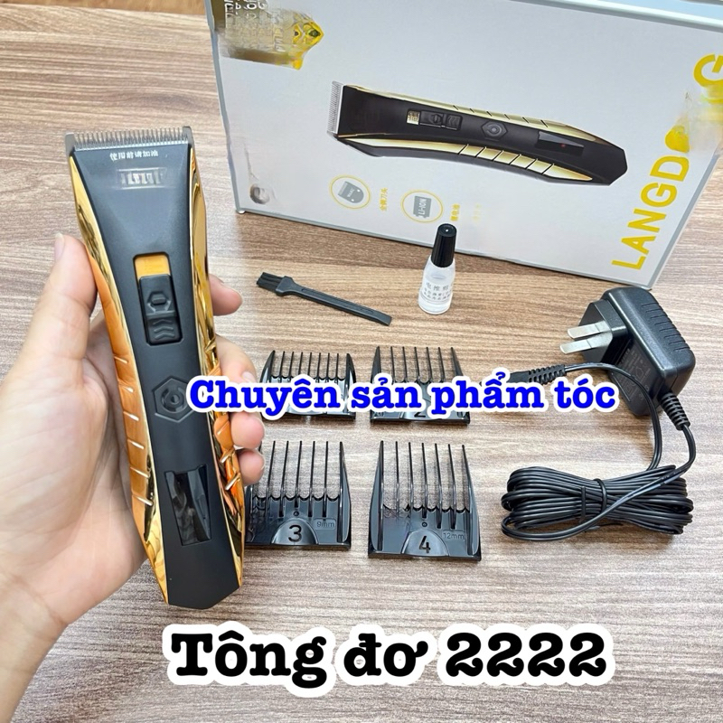 ✅ Tông Đơ Cắt Tóc Chính Hãng W 2222 - Chuyên Nghiệp, Động Cơ Mạnh Mẽ, Lưỡi Thép Cao Cấp, Sử Dụng 260 Phút Liên Tục