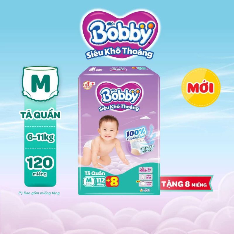 TÃ/BỈM QUẦN BOBBY MEGA JUMBO M112+8