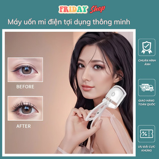 Kẹp Uốn Cong Mi Bằng Nhiệt, Dụng Cụ Làm Cong Mi Tự Nhiên Nhanh Chóng, Sạc Pin Nhanh