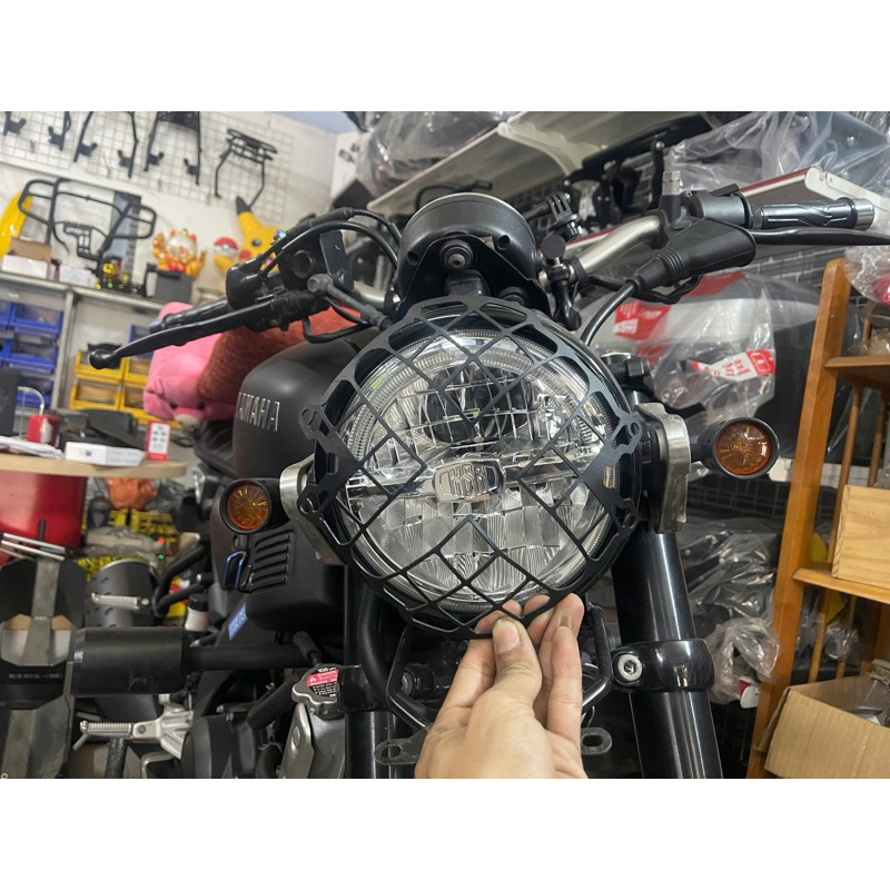 Lưới đèn chữ X cho xe Xsr155 Xs155r