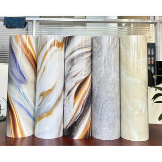 Xốp Dán Tường PVC Vân Đá dạng Cuộn công nghệ mới. Cuộn 60CM x 3M nét căng.