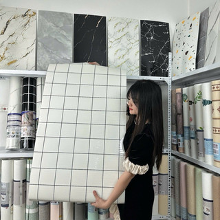 Xốp Dán Tường PVC Vân Đá dạng Cuộn công nghệ mới. Cuộn 60CM x 3M nét căng.