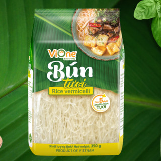  COMBO 2 Túi Bún Tươi Sấy khô 350GR VIONE. Nấu siêu nhanh ngon như bún tươi. tiêu chuẩn ISO 2350GR 