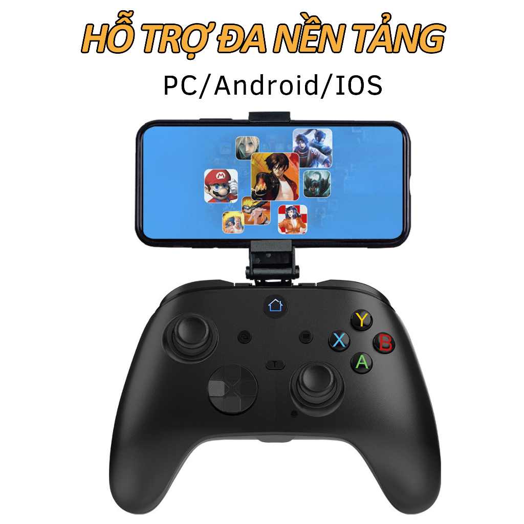 Tay cầm chơi game không dây S102 với Hall Effect, chức năng Macro nâng cao cho PC, Laptop, Android, iOS | BigBuy360 - bigbuy360.vn