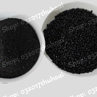 [1kg] Bột đậu đen mè đen nguyên chất nhà làm (các hạt rửa sạch, rang thủ công bếp củi).