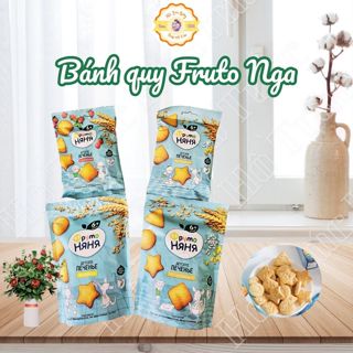 Bánh quy ngũ cốc Fruto Nyanya 50g-120g Bánh ăn dặm cho bé từ 6m