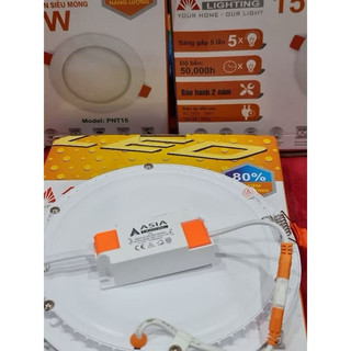 ĐÈN LED PANEL TRÒN SIÊU MỎNG 18W ASIA
