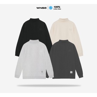  WNS Rollneck Sweater - Áo Sweater Nỉ Bông Cao Cổ Form Oversize Unisex Local Brand WNS Chính Hãng 
