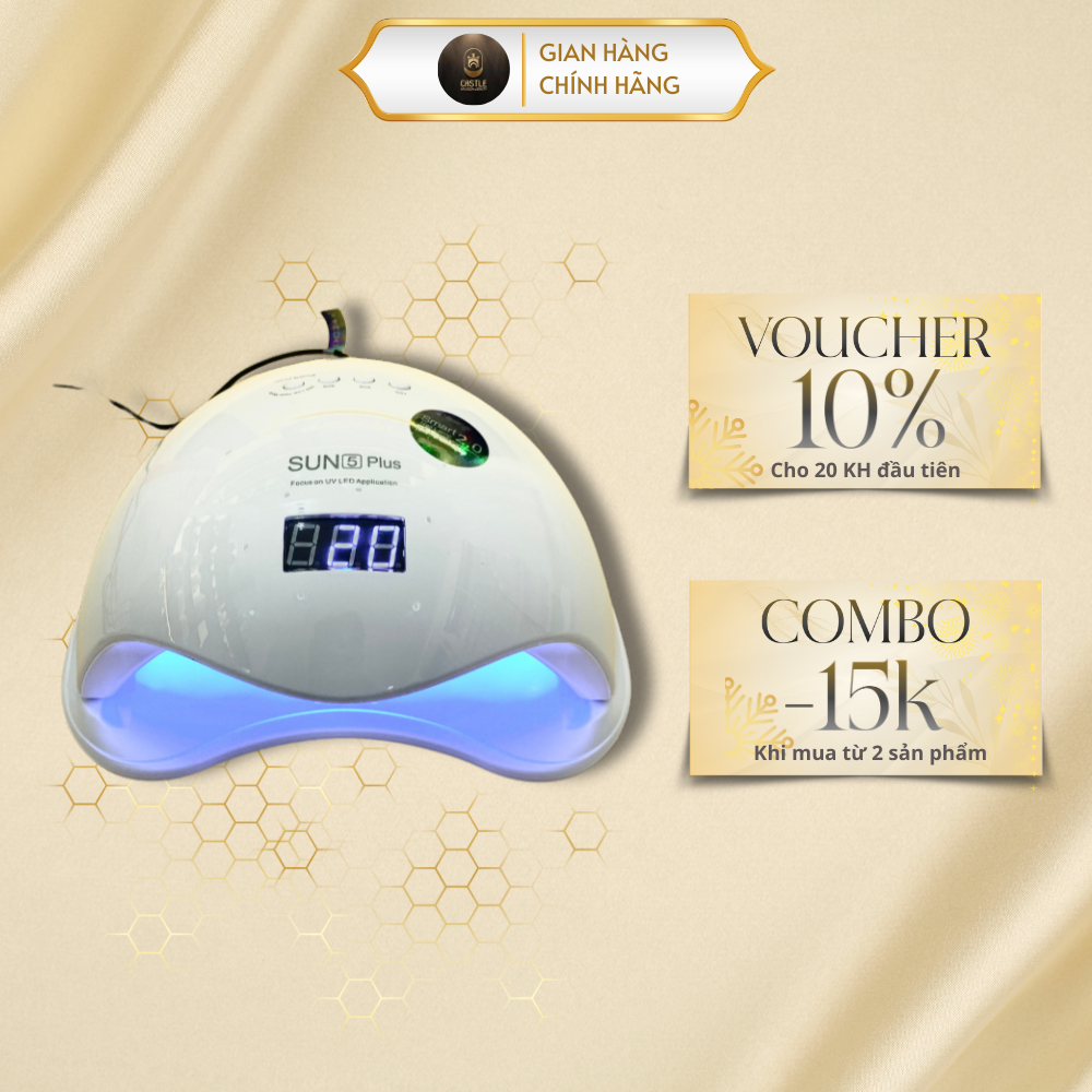 Máy hơ sun 5 Plus chính hãng cảm ứng nhiệt tự đông sấy, chất liệu nhựa ABS cao cấp, độ bền cao