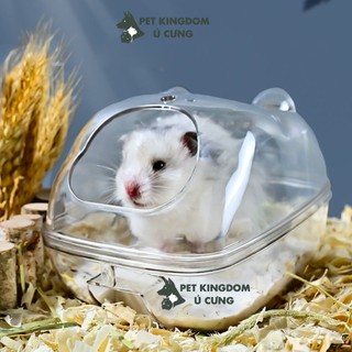 Nhà tắm mica nhiều size cho hamster