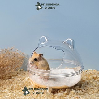 Nhà tắm mica nhiều size cho hamster
