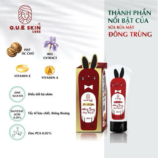 Sữa Rửa Mặt chiết xuất Từ Lựu hạt óc chó - Hỗ trợ Chăm sóc Da Dầu Mụn Dành cho cả Nam và Nữ Skincare