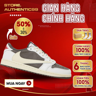 [ Cam kết chính hãng ] Giày_jordan 1 low travis scott mocha full box