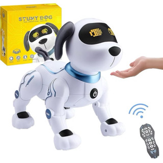  Đồ chơi chó robot điều khiển từ xa thông minh nhận diện giọng nói smart dog ngộ nghĩnh có nhạc nhào lộn 