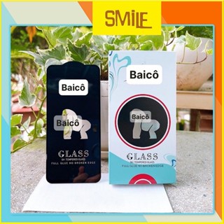 Kính cường lực iphone full màn KK baikô có màng loa trong suốt 7 8Plus X Xsmax 11 12 13 14 15 16 pro max promax plus