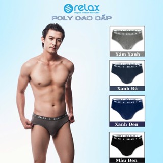  Quần Lót Nam Tam Giác RELAX RLTK022 Thun Lạnh Cao Cấp thoáng mát mềm mại co giãn tốt ôm gọn 