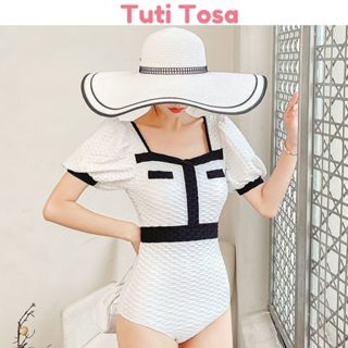 Bikini đi biển, đồ bơi cho quần cạp cao che bụng áo có mút nâng ngực tốt 298