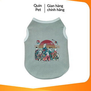 Quin Pet Áo co giãn 4 chiều cho mèo, áo cho chó áo mèo