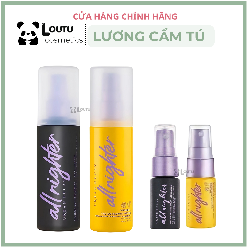[𝐀𝐔𝐓𝐇𝐄𝐍𝐓𝐈𝐂-Loutu] Xịt Khoá Make Up URBAN DECAY All Nighter Setting Spray